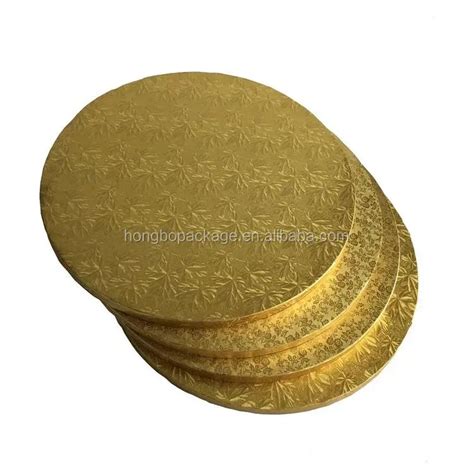12mm Thick Round Gold Foil Cardboard Cake Drum Buy Cardboard Cake