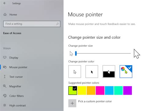 How To Change The Mouse Pointer Size And Color In Windows 10 And 11