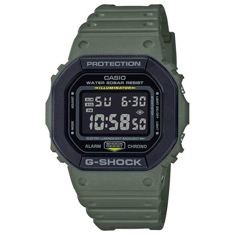 Buy Casio G Shock Digital Black Dial Unisexs Watch Dw 5610su 3dr