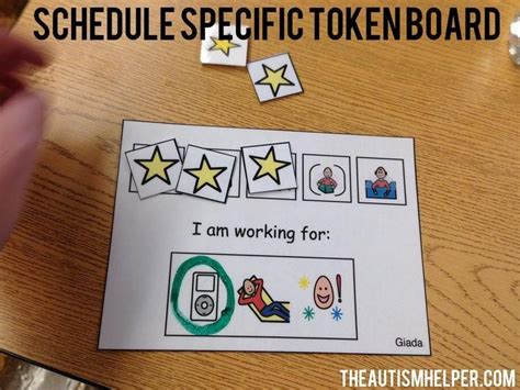 Schedule Based Token Boards The Autism Helper Token Board Autism