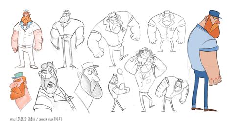 Character Design And Model Sheet Behance