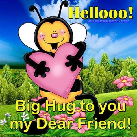 Big Hug To You My Dear Friend Pictures Photos And Images For Facebook