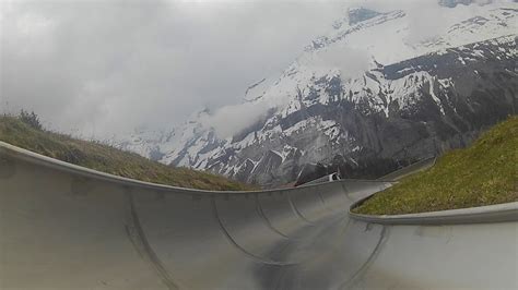 Kandersteg Mountain Coaster Youtube