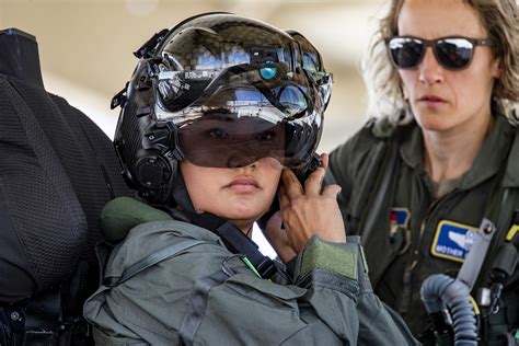 watch lockheed martin s first female pilot for f 35 stealth fighter jet takes flight