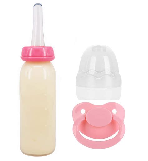 Adult Baby Bottle With Adult Pacifier Abdl And Ddlg Milk