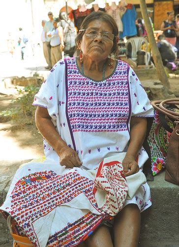 Mexico Mujer Mixteca Mixtec Woman Oaxaca Mixtec Woman From Flickr
