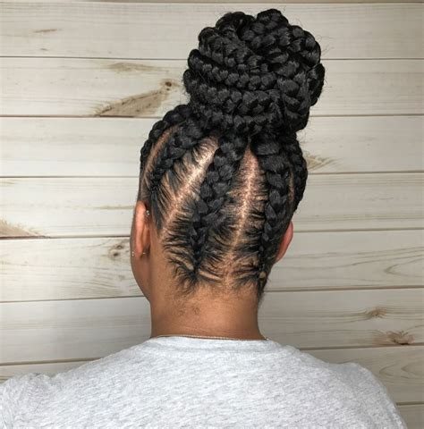 70 best black braided hairstyles that turn heads braided bun hairstyles braids for black hair