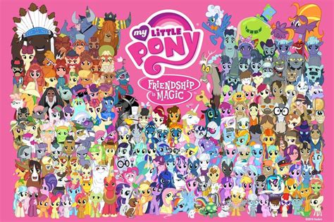 Mlp Background Ponies List Full List Friendship Is Magic Color Guide