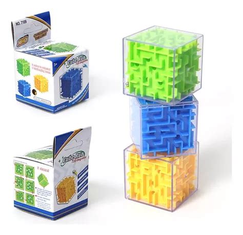 Cubo Laberinto Magico Rompecabeza De 6 Lados 3d