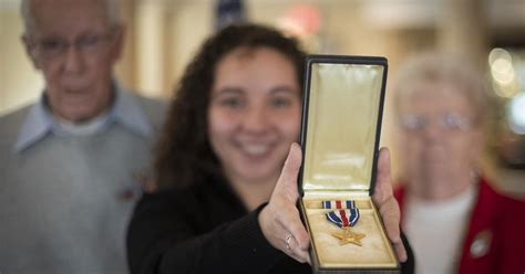 A Soldiers World War Ii Silver Star Medal Finds Its Way To Roanoke