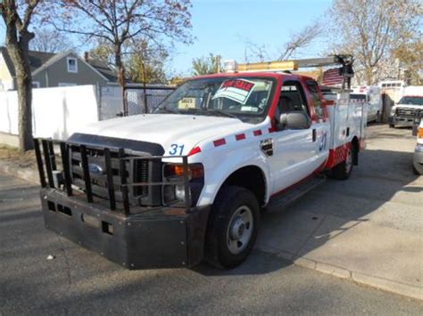 Find Used 2008 Ford F250 Ext Cab 4x4 Utiltyservice Mechanics Truck In