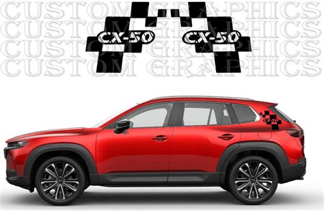 Sticker Compatible With Mazda Cx 50 Vinyl Stripes Decals Brothers