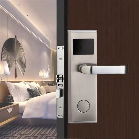 Ovlox India Mortise Rfid Hotel Door Lock Stainless Steel At Rs 3949 In