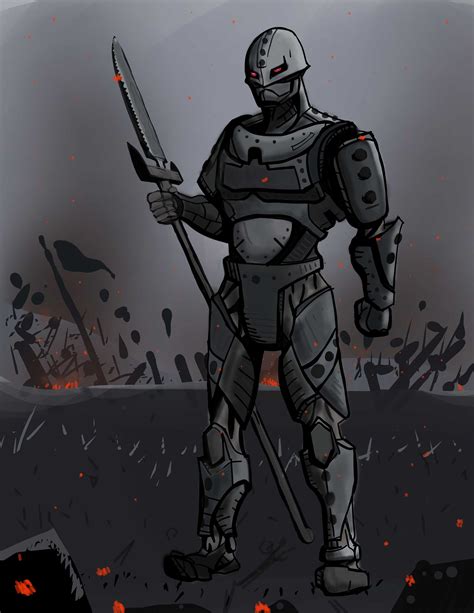 Oc Warbreaker Warforged Paladin Of Conquest Characterdrawing