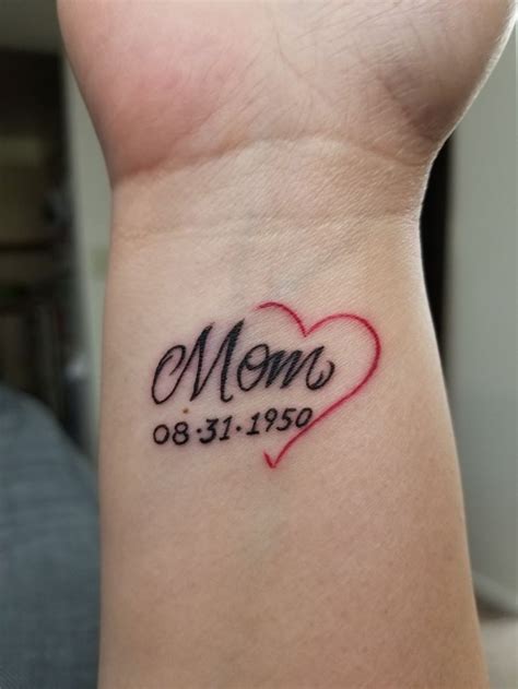 In Memory Of My Mom ️ Mom Tattoos Tattoos To Honor Mom Tattoos For