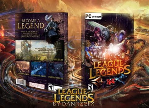 League Of Legends Pc Box Art Cover By Dannzgfx