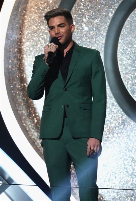 Adam Lambert Dresses Up And Shows Off Bleached Blonde Hair At Iheartradio Music Awards 2014