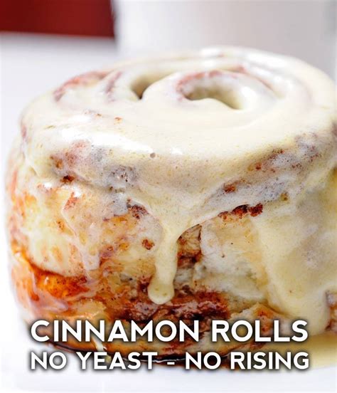 Easy No Yeast Cinnamon Rolls 99easyrecipes