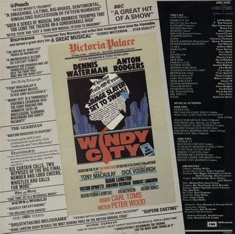 Dennis Waterman Windy City Uk Vinyl Lp Album Lp Record 568960