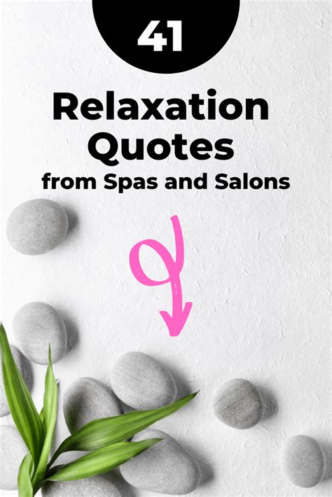 Relaxation Quotes For Spa And Salon In 2020 Massage Therapy Quotes