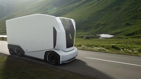 Einride Launches A Range Of Self Driving Electric Freight Trucks Design Week