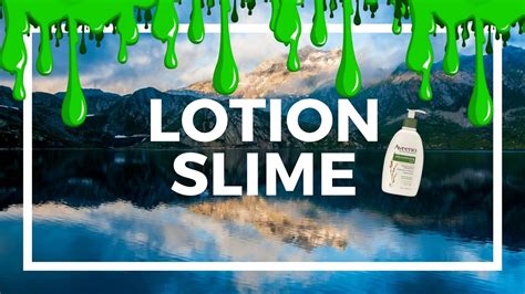 Lotion Slime Youtube