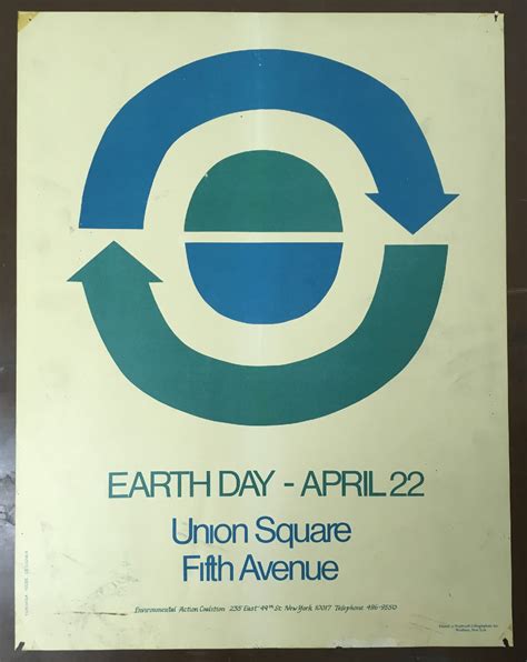 Informed Archives The Environmental Action Coalition And The Birth Of Earth Day The New York