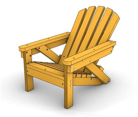 20 Instructions Adirondack Chair Plans Using 2x4 Any Wood Plan