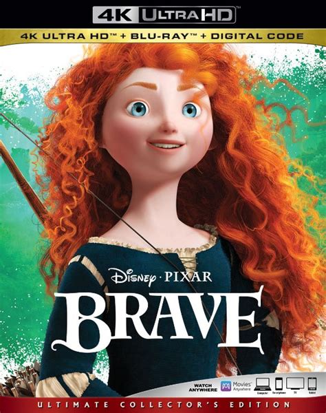 Brave Includes Digital Copy 4k Ultra Hd Blu Rayblu Ray 2012