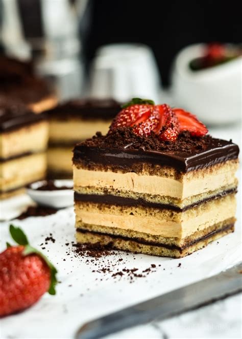 Opera Cake Recipe Chefthisup