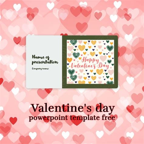 Lovely Free Valentines Day Powerpoint Template Masterbundles
