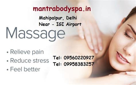 Mantra Body Spa In Mahipalpur Delhi Croozi
