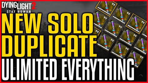 Dying Light 2 BEST SOLO DUPLICATION GLITCH GUIDE How To Duplicate