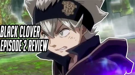 Black Clover Episode 2 English Dub Review Youtube