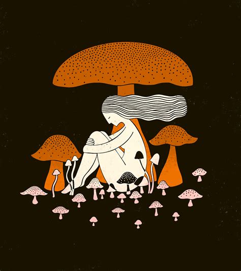 Mushroom Meditation On Behance