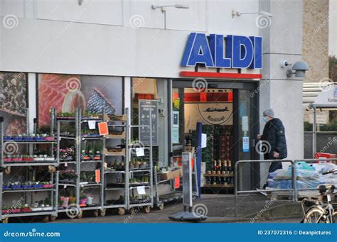 German Aldi Grocery Store In Copenhgen Denmark Editorial Photo Image