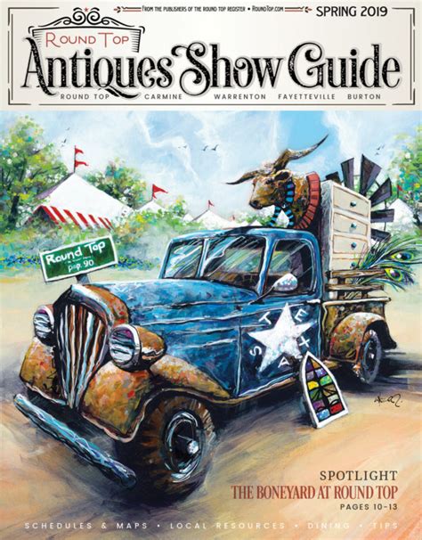 17 things about the round top antiques show round top