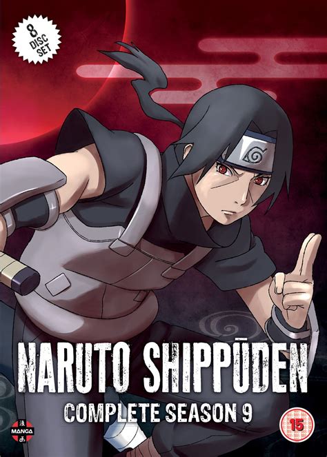 Naruto Shippuden Complete Series 9 Dvd Box Set Free Shipping