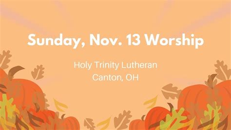 Sunday Morning Worship November 13 2022 Youtube
