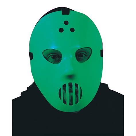 New Adults Hockey Mask Glow In The Dark Scary Horror Film Halloween