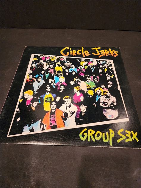 Circle Jerks Group Sex Lp Vinyl Frontier 1982 Flp 1002 Nmvg Ebay