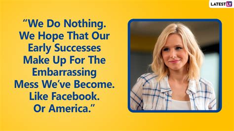 Kristen Bell Birthday Special 11 Witty Eleanor Shellstrop Quotes From