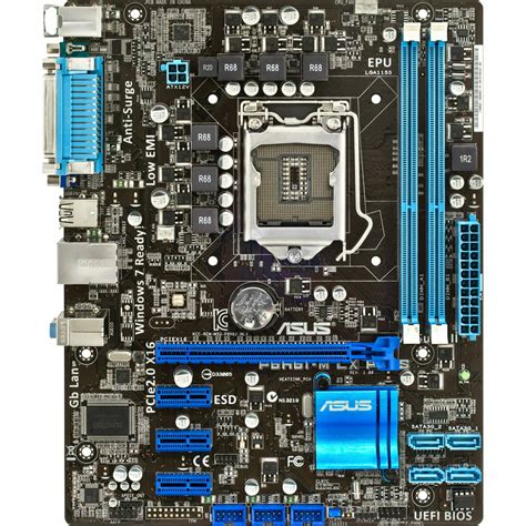 Asus P8h61 M Lx Plus R20 Desktop Motherboard Intel Chipset Socket H2