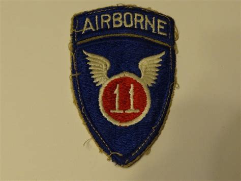 Original Wwii Us Army 11th Airborne Division Patch 1819890485