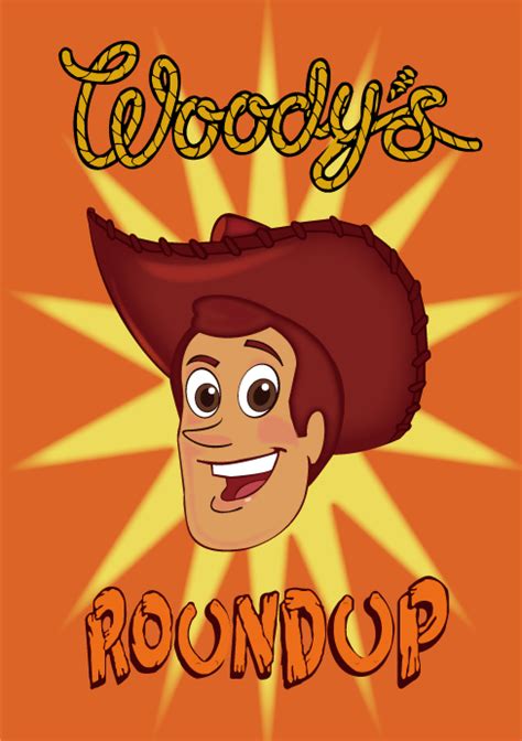 トイストーリー ウッディのラウンドアップ ポスター Woodys Roundup Pixar トイストーリーグッズコレクション
