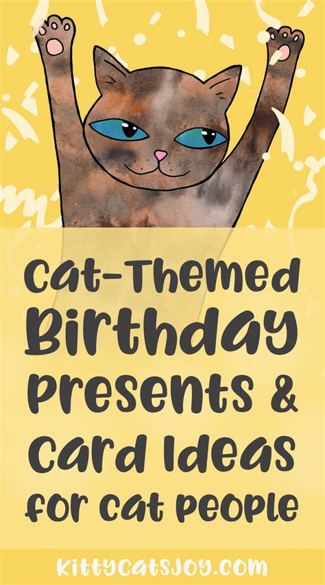 Check spelling or type a new query. Cat-Themed Birthday Present & Card Ideas for Cat Lovers in ...