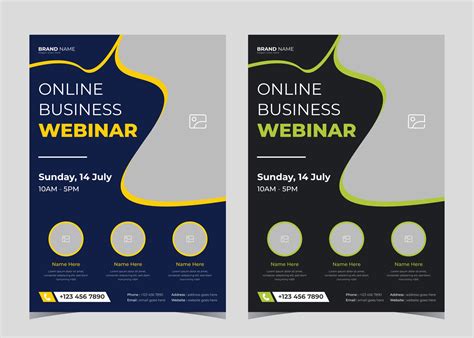 Webinar Flyer Template Webinar Flyer Template Examples Conference