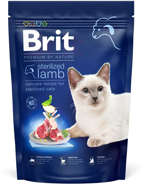 Сухий корм для стерилізованих котів Brit Premium By Nature Cat