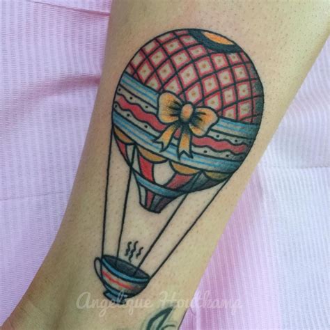 56 Romantic Hot Air Balloon Tattoos Tattoomagz