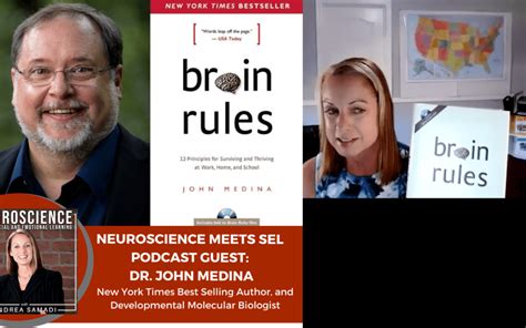 I have found him and his work to be worth knowing. Deep Dive into Dr. John Medina's Brain Rules - Achieveit360